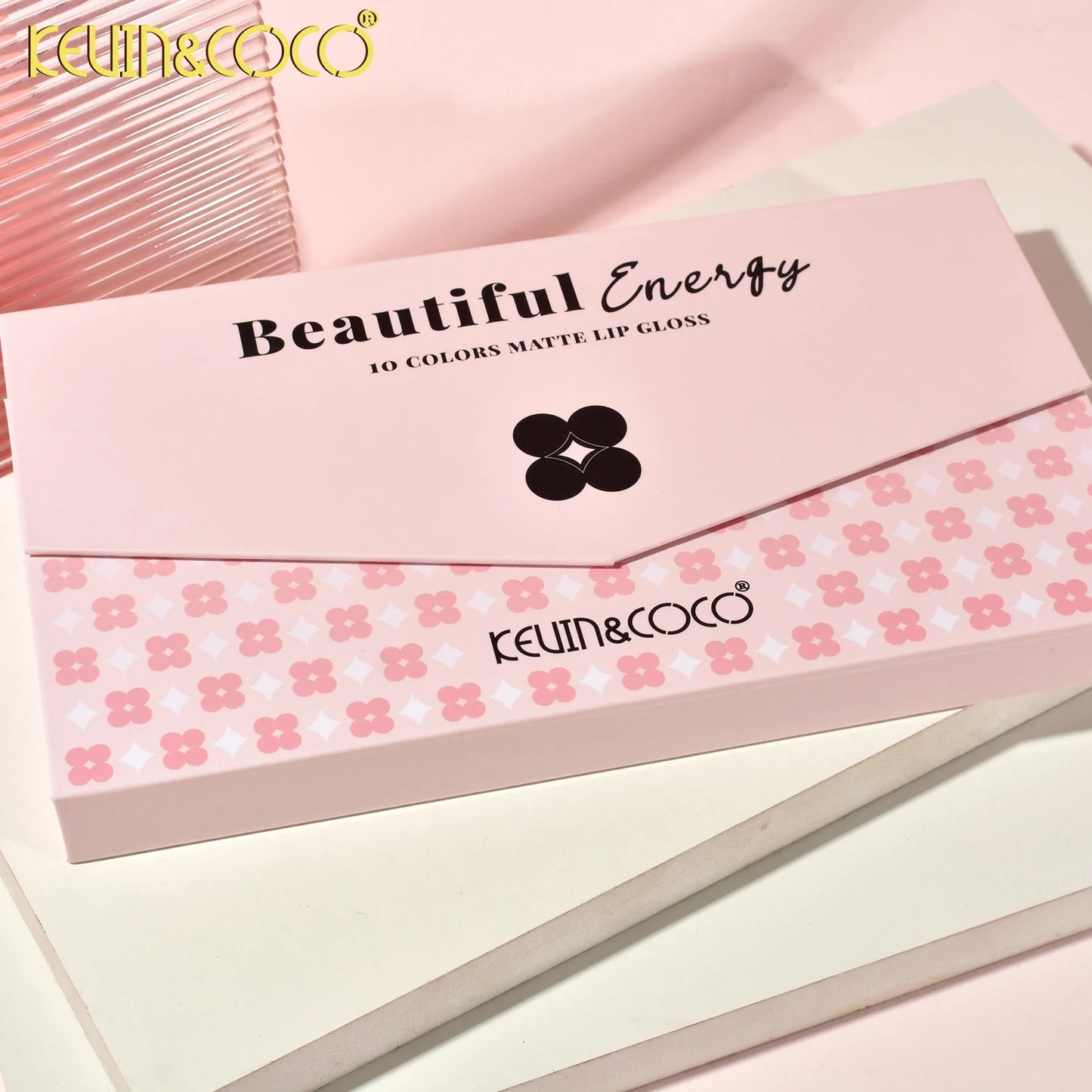 Set de Lipgloss Matte Beautiful Energy (10 Lipgloss) - Kevin & Coco
