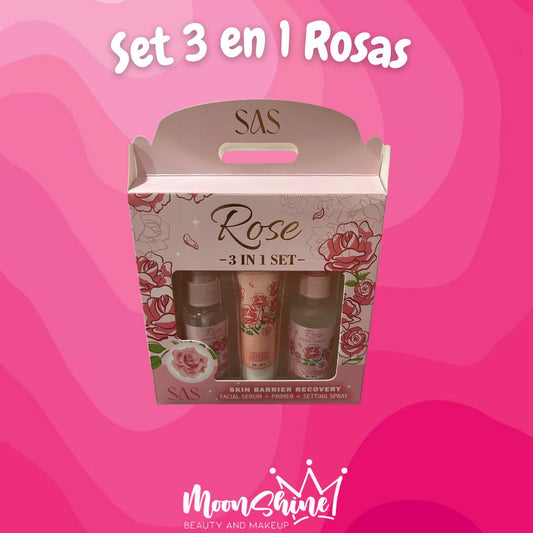 Set 3 en 1 Rosas - SAS