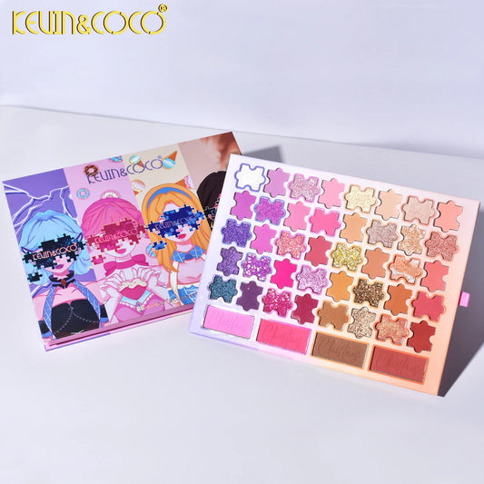 Paleta de Sombras Puzzle Sis (88 tonos) - Kevin & Coco