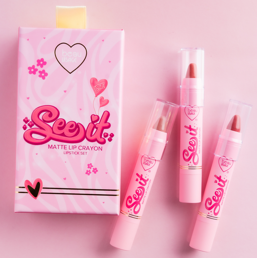 Set de Labiales en Barra See It (3 Labiales) - Beau Visage