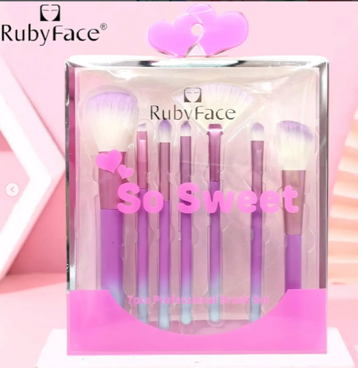Set de 7 Brochas So Sweet - Ruby Face