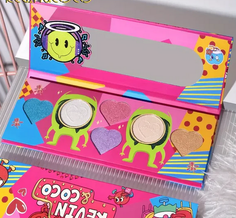 Paleta de Iluminadores 6 tonos - Kevin & Coco
