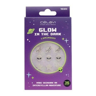 Parches de Hidrogel para Tratamiento de Acné Glow in the Dark (36 uds) - Célavi