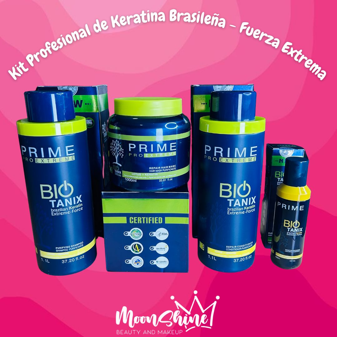 Kit de Alisado Capilar Prime Pro Extreme (4 productos) -Biotanix