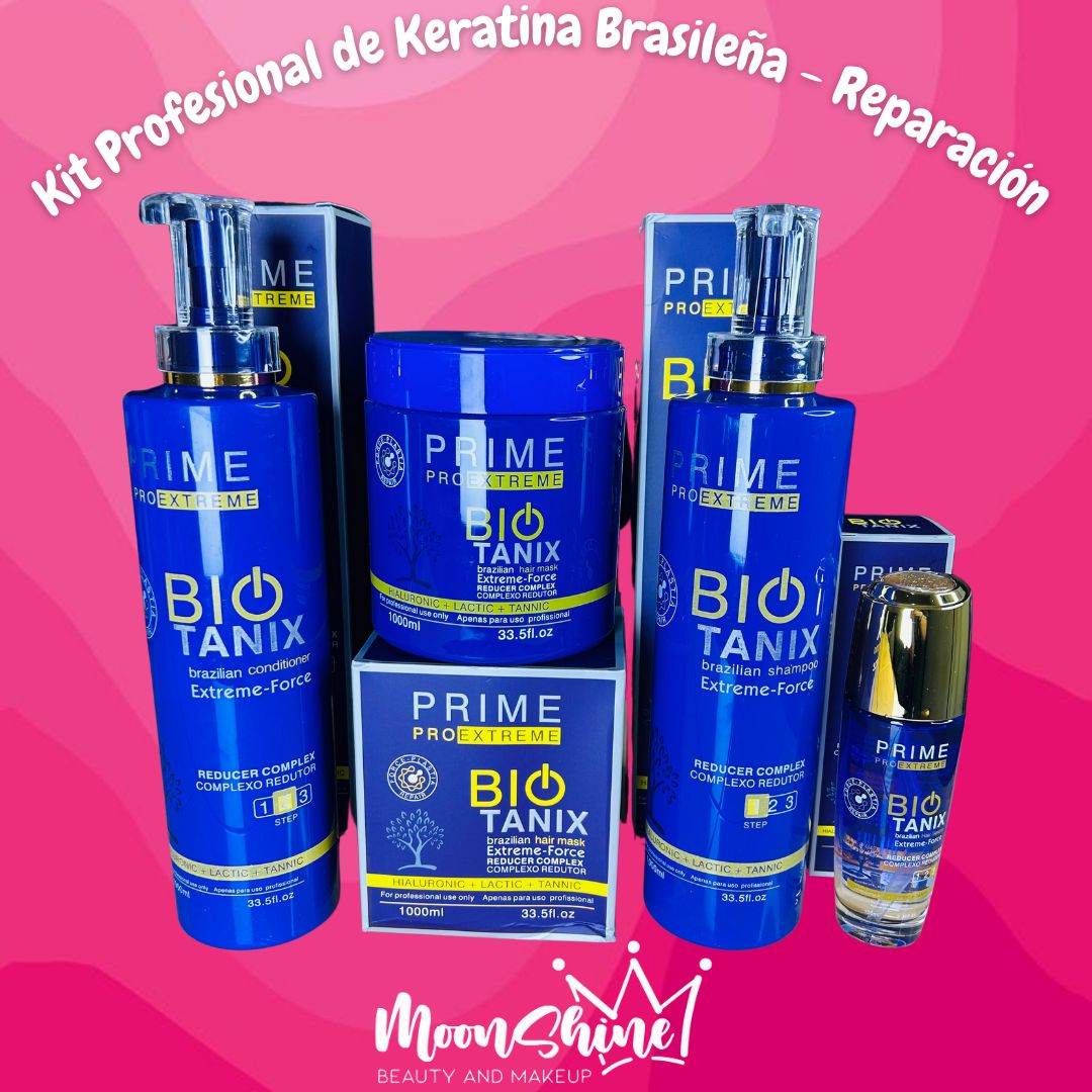 Kit de Alisado Capilar Prime Pro Extreme (4 productos) -Biotanix