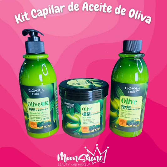 Kit Capilar Aceite de Oliva  - BioAqua