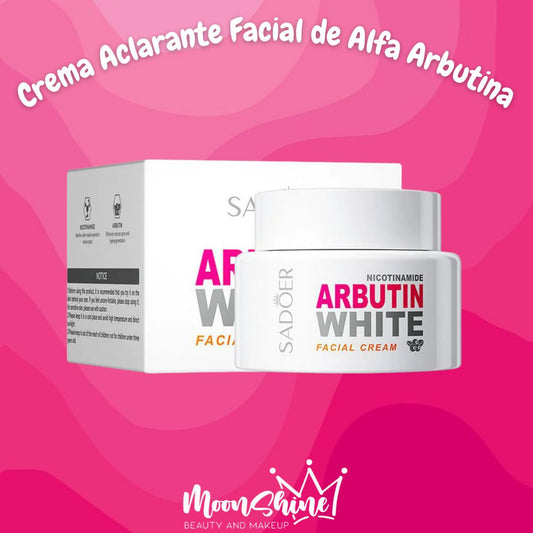 Crema Aclarante de Manchas Arbutina y Niacinamida - Sadoer