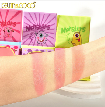 Rubores en Crema Hello Monsters - Kevin & Coco