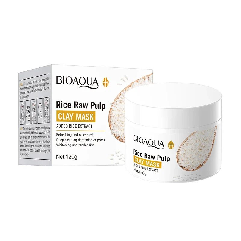 Mascarilla Facial de Arroz (120 gr) - BioAqua