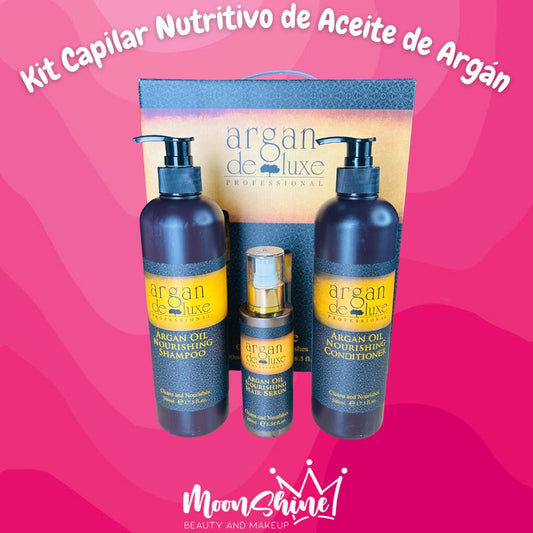 Kit Aceite de Argán (3 Productos)  - Deluxe Professional