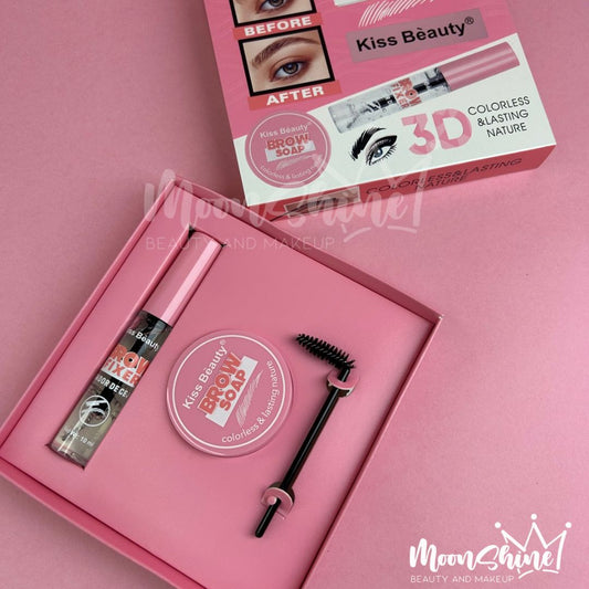 Kit para Cejas - Kiss Beauty