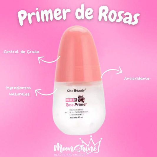 Primer de Rosas (40 ml) - Kiss Beauty