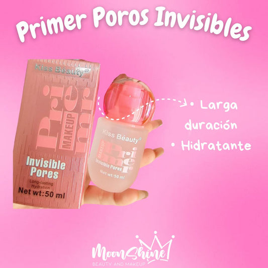 Primer Poros Invisibles (40 ml) - Kiss Beauty