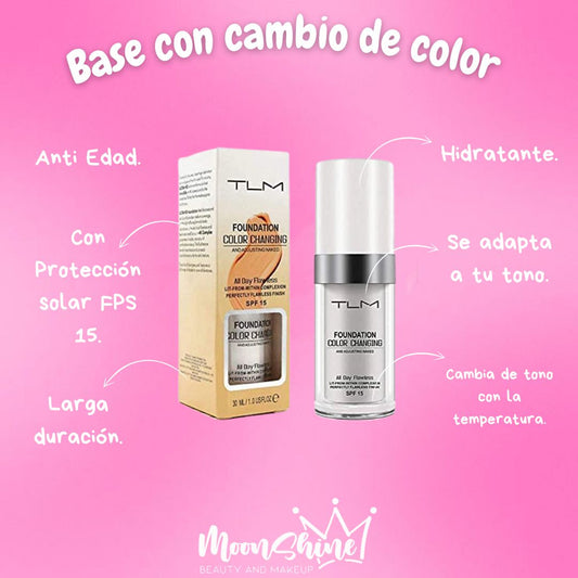 Base con cambio de color (30 ml) - TLM