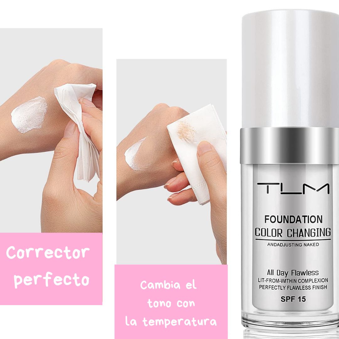 Base con cambio de color (30 ml) - TLM