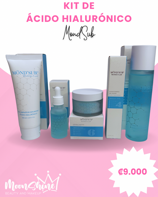 Kit Ácido Hialurónico - MondSub (5 productos)