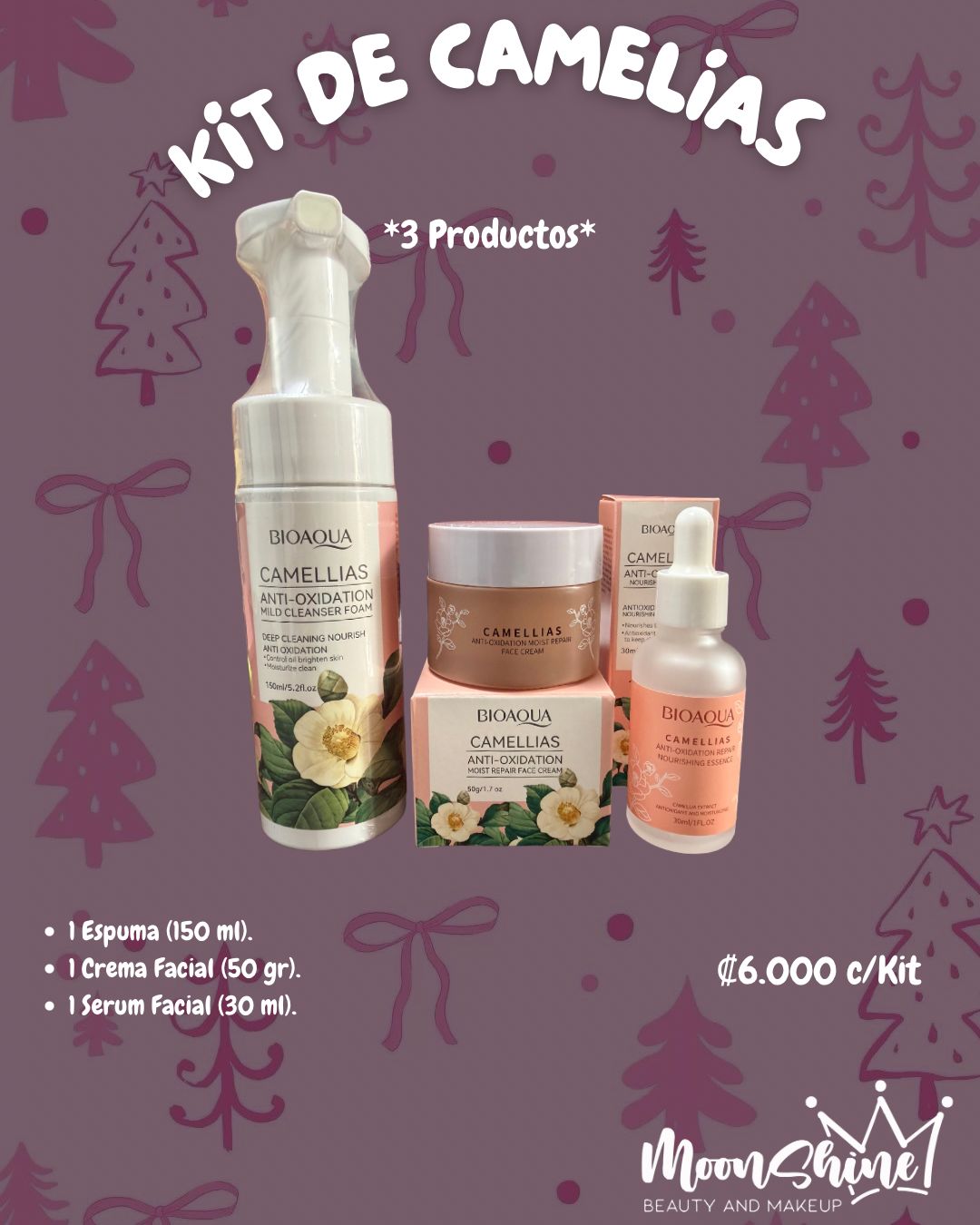 Kit de Camelias (3 productos) - BioAqua