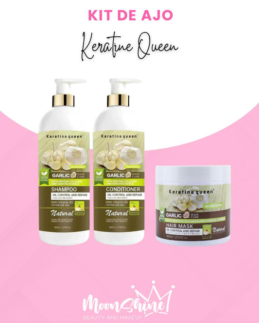 Kit de Ajo (3 Productos) - Keratine Queen