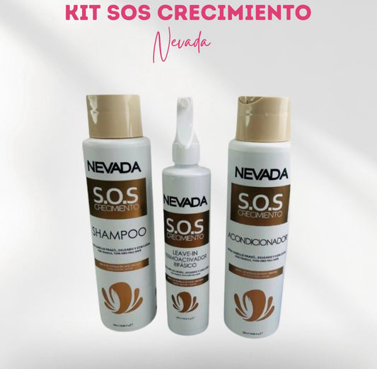 Kit SOS Crecimiento Capilar (3 productos) - Nevada