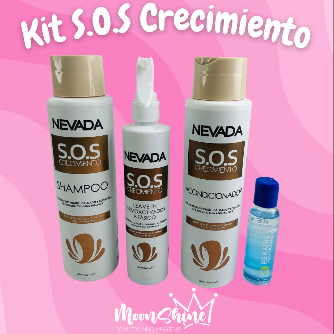 Kit SOS Crecimiento Capilar (3 productos) - Nevada