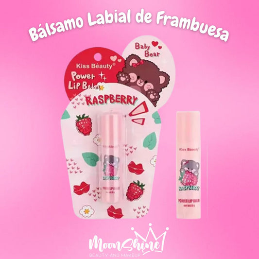 Bálsamo Labial de Frambuesa (5 gr) - Kiss Béauty