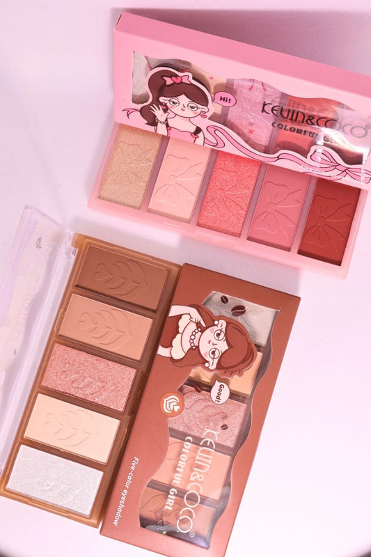 Paletas Colorful Girl (5 Tonos) - Kevin & Coco