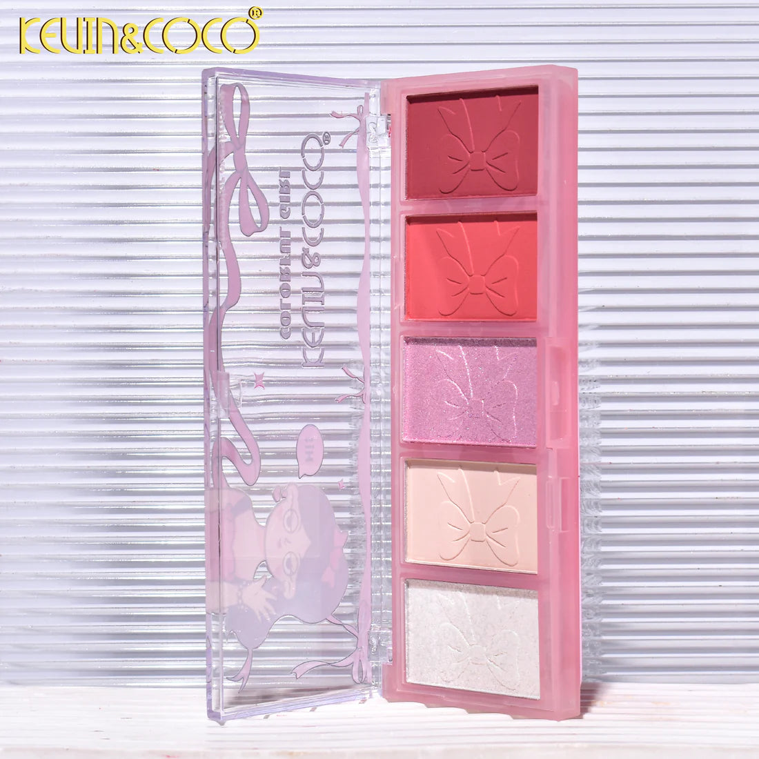 Paleta de Sombras Colorfull Girl 2 (5 tonos) - Kevin & Coco