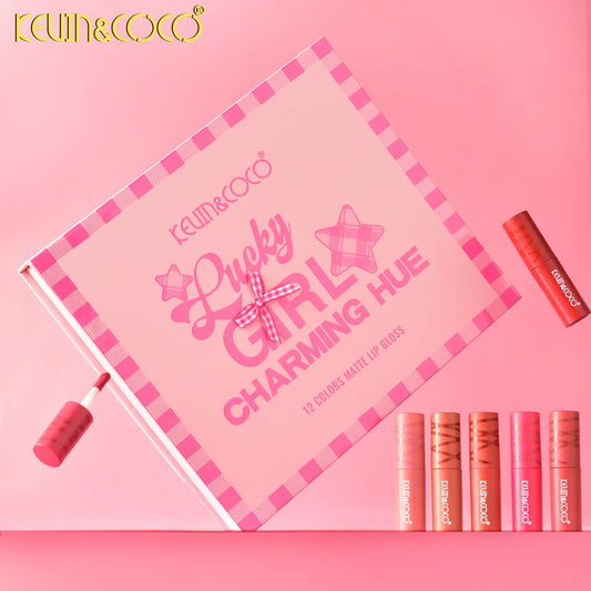 Set de Lipgloss Twilight Glow (12 Lipgloss) - Kevin & Coco