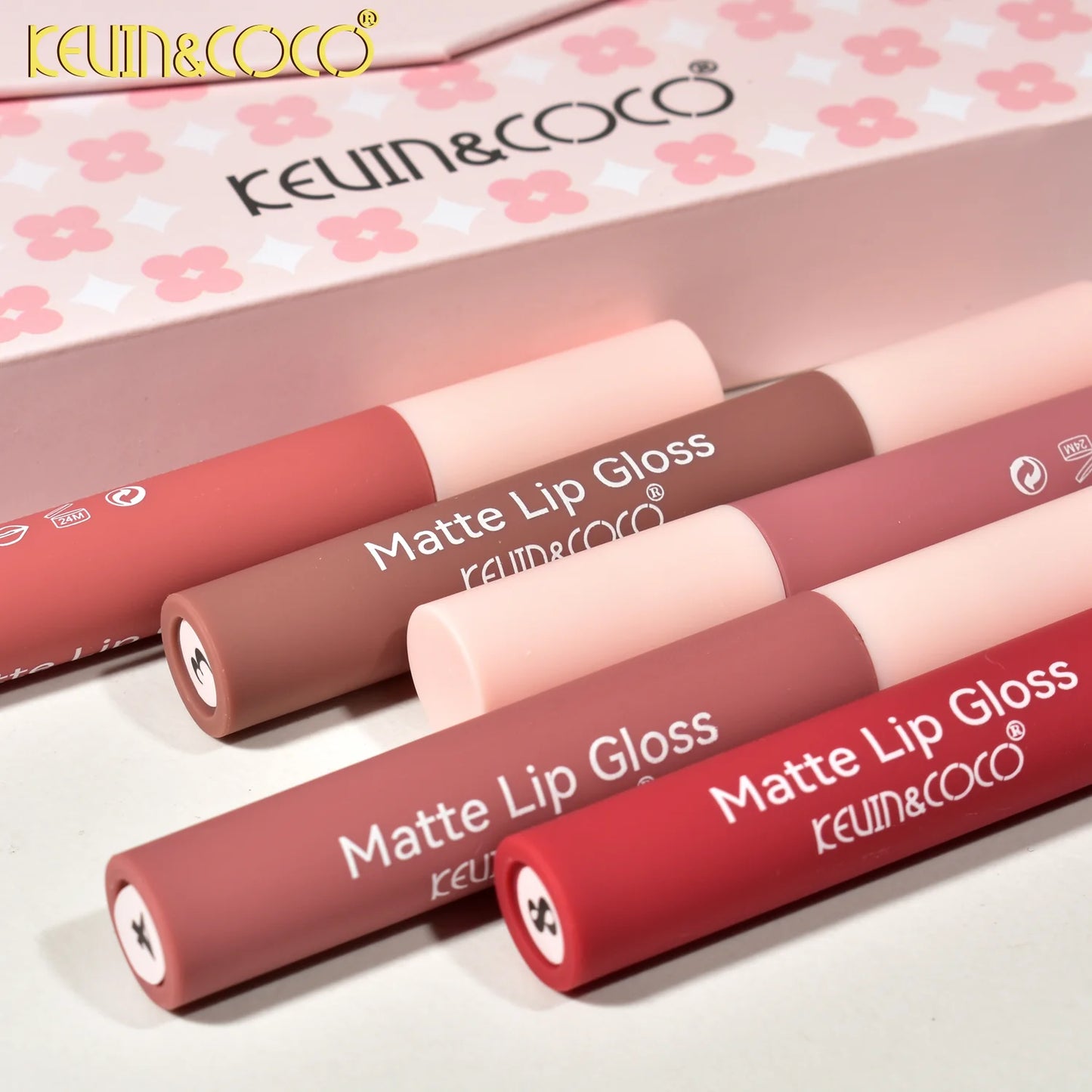 Set de Lipgloss Matte Beautiful Energy (10 Lipgloss) - Kevin & Coco
