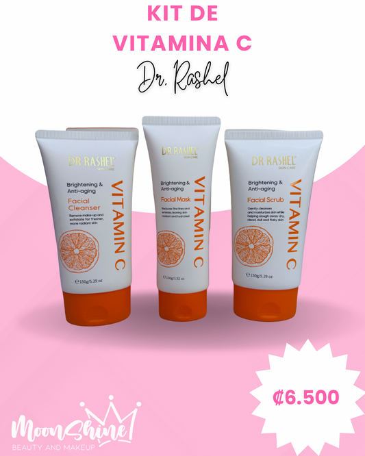 Trío Vitamina C (3 productos) - Dr. Rashel