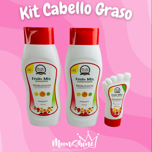 Kit Cabellos Grasos (3 productos) - Nevada