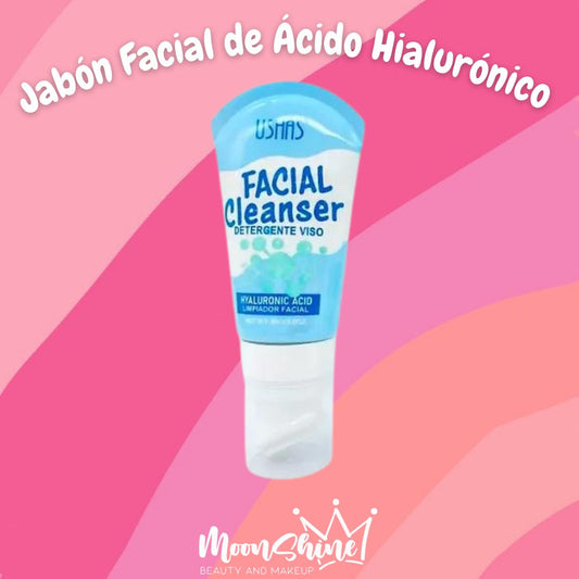 Jabón Facial de Ácido Hialurónico (85 gr) - USHAS