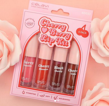 Cherry Berry Lip Kit - Célavi