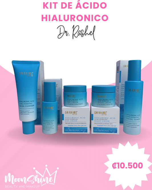 Kit de Ácido Hialurónico (5 productos) - Dr. Rashel