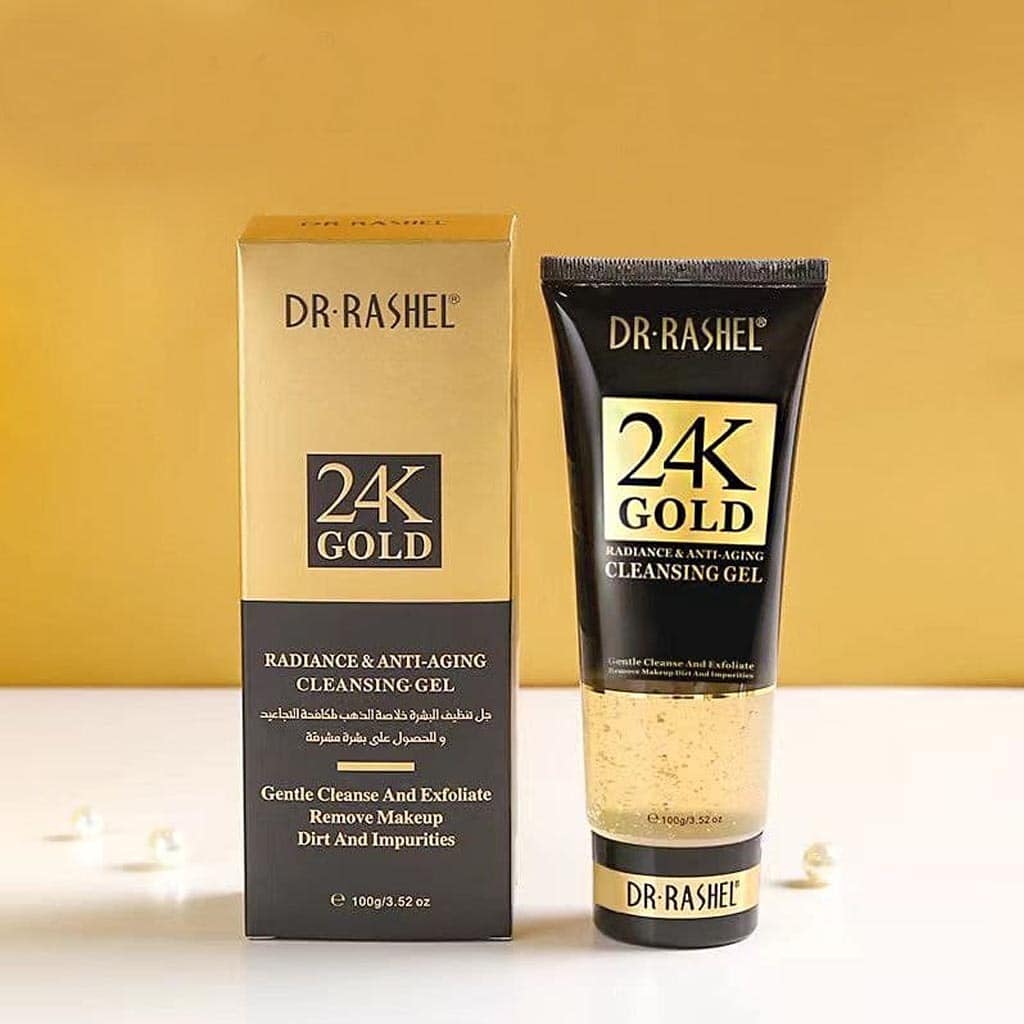Jabón Facial de Oro 24K (100 ml) - Dr. Rashel