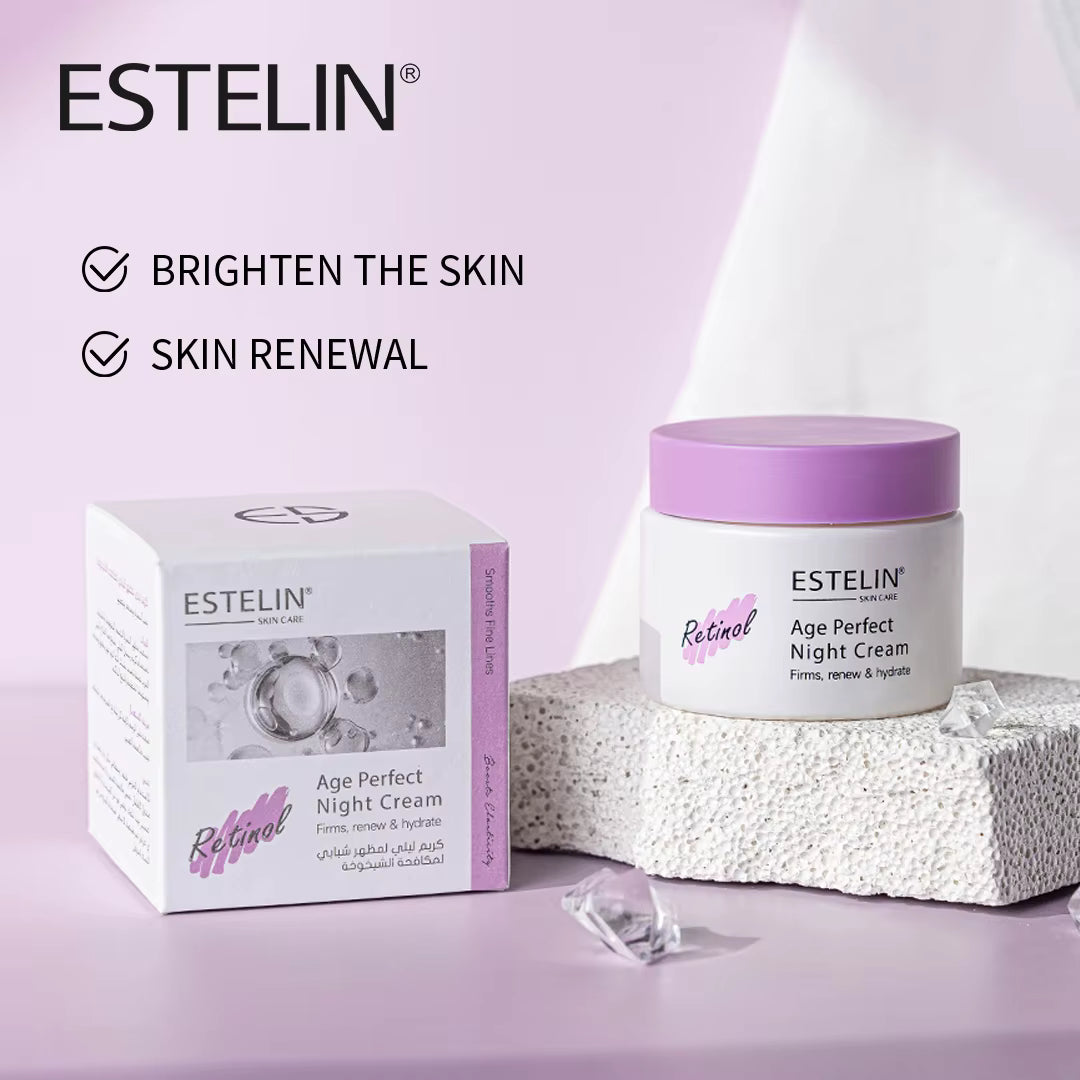 Crema Facial Nocturna de Retinol (50 gr) - Estelin