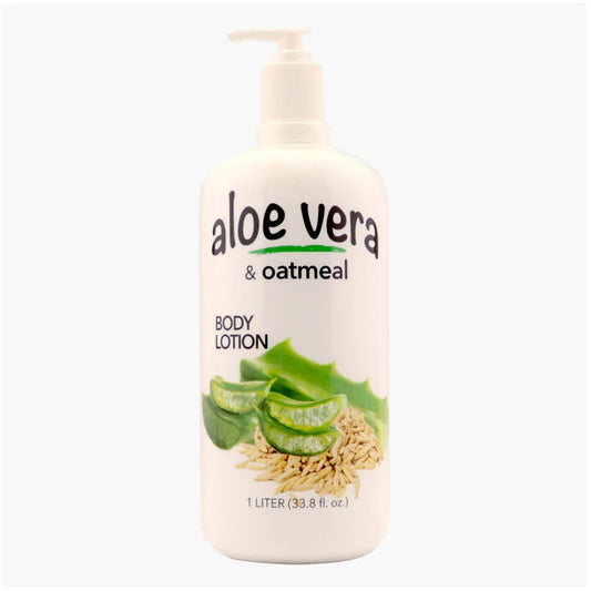 Loción Corporal de Aloe Vera y Avena (1 Litro) - XtraCare