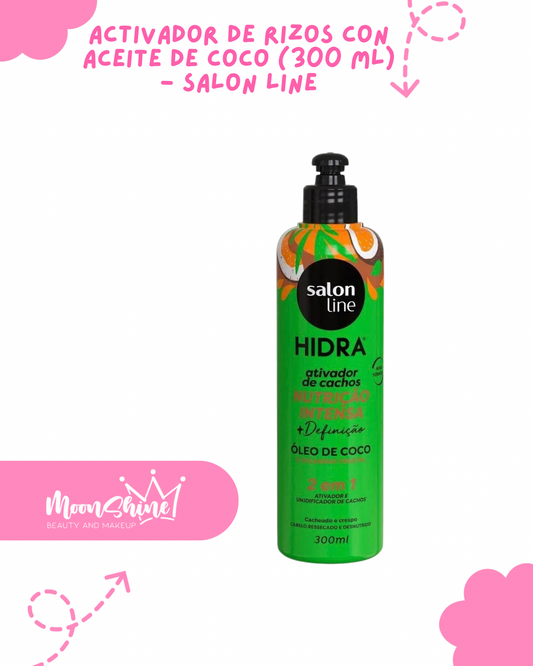 Activador de Rizos con Aceite de Coco (300 ml) - Salon Line