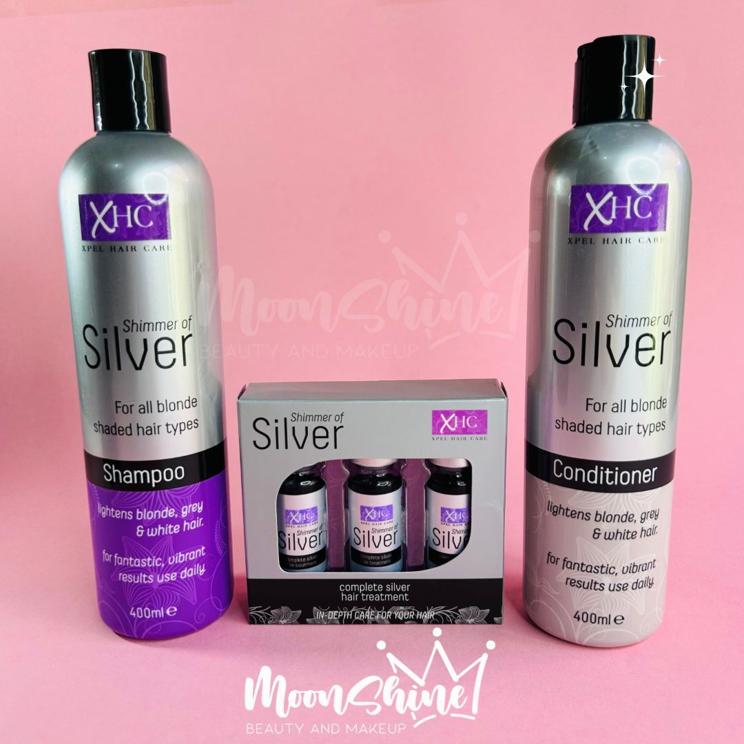 Set de Brillo de Plata (3 Productos) - Xpel Hair Care