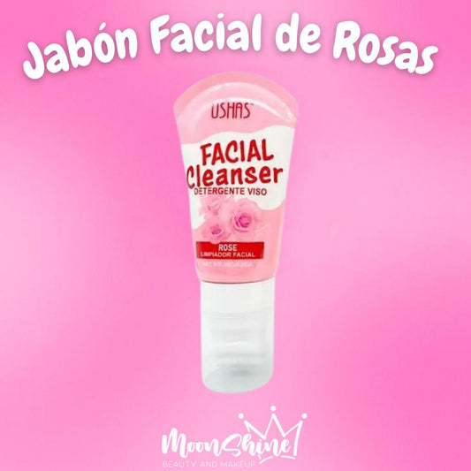 Jabón Facial de Rosas (85 gr) - USHAS