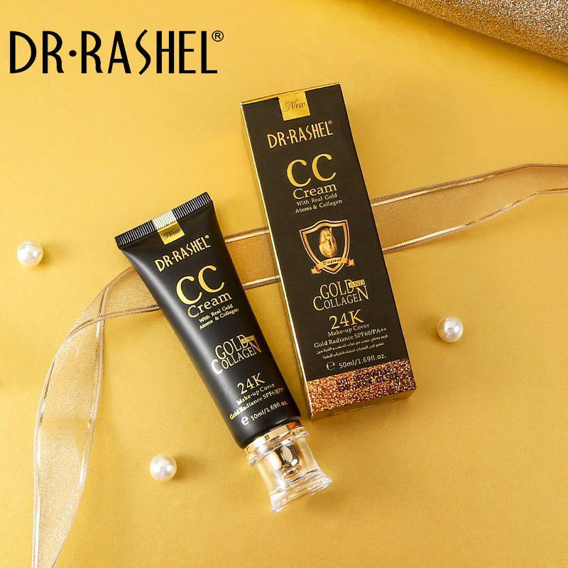 CC Cream de Oro 24K y Colágeno FPS 60 (50 ml) - Dr. Rashel