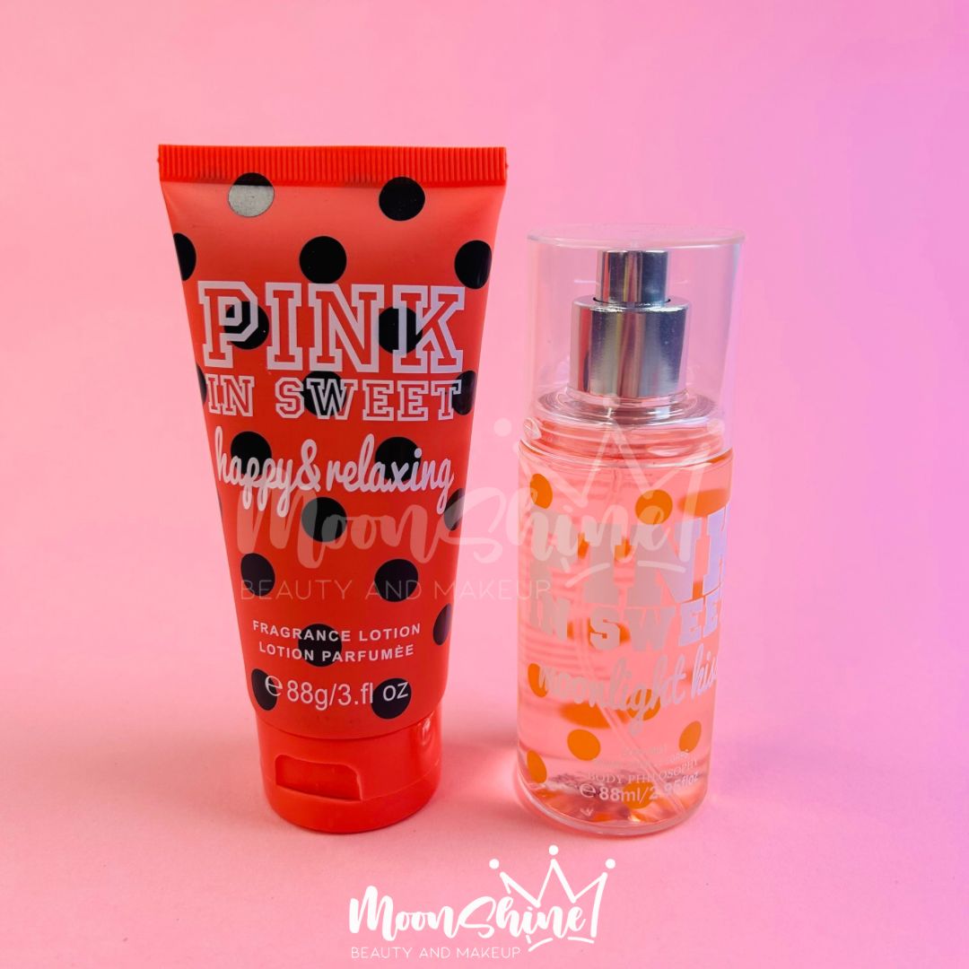 Dúo Splash y Crema Pink - Pink In Sweet