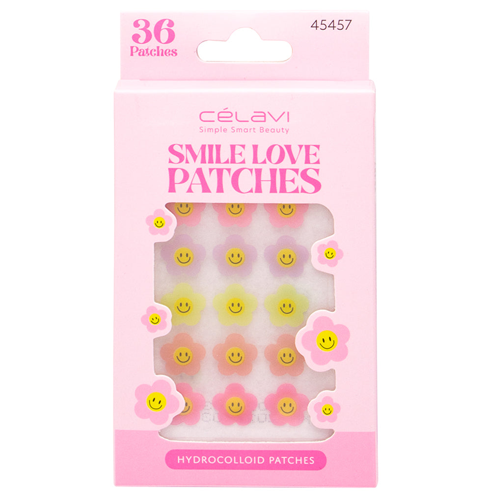 Parches de Hidrogel para Tratamiento de Acné Smile Love (36 uds) - Célavi