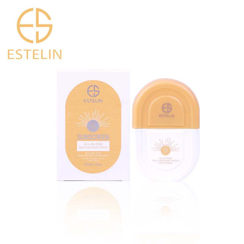 Protector Solar con Color FPS 70 +++ (50 gr) - Estelin