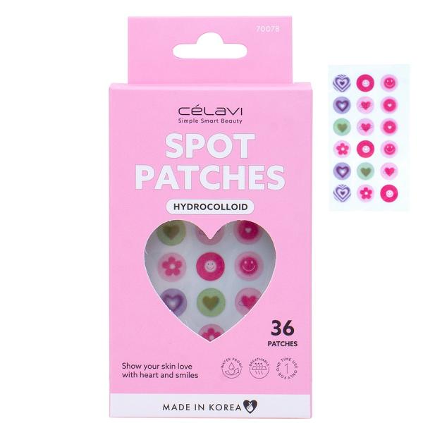 Parches de Hidrogel para Tratamiento de Acné Smile Love (36 uds) - Célavi