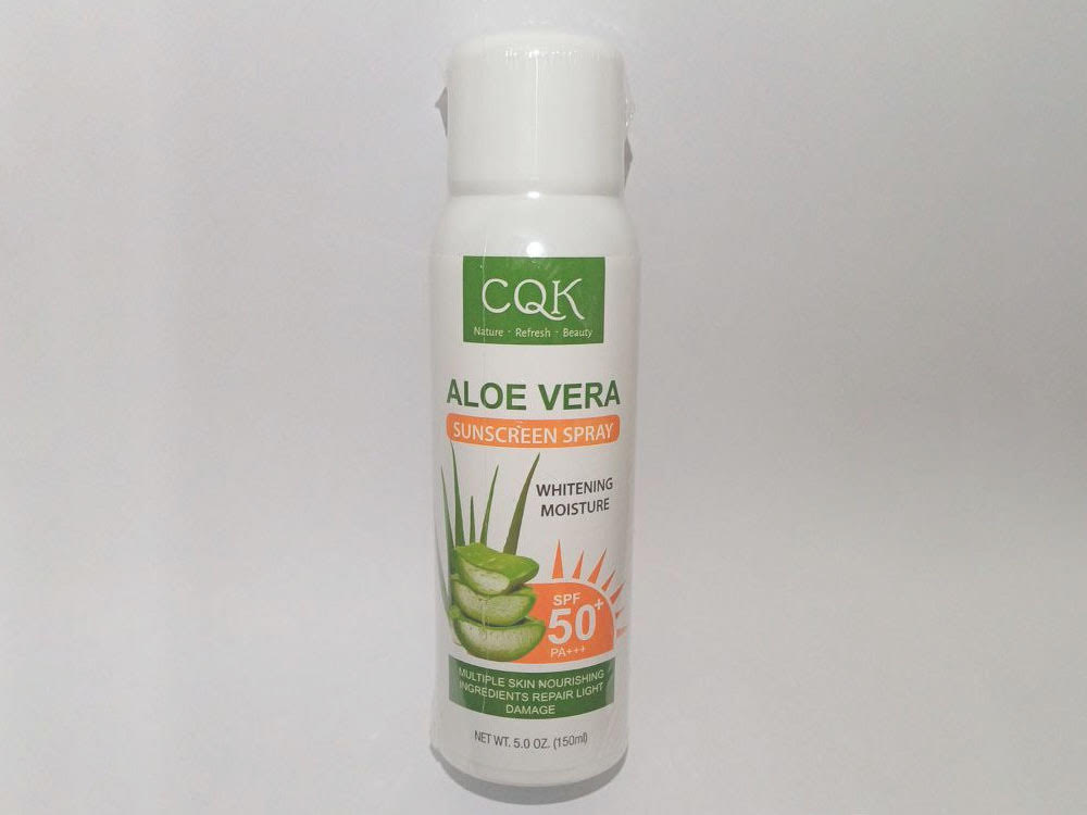 Protector de Aloe Vera  FPS 50 en Spray (150 ml) - CQK